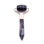 Glowing crystal roller on a white background