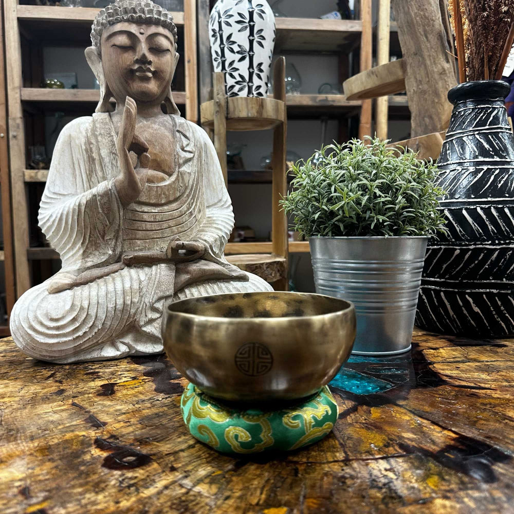 Blue Hoop Cushion 10cm (for 12-14cm Singing Bowl)