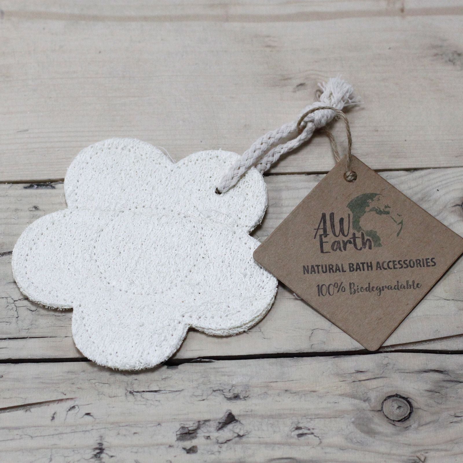 Flower Natural Loofah Body Scrub