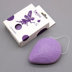 Lavender Calming Teardrop Konjac Sponge
