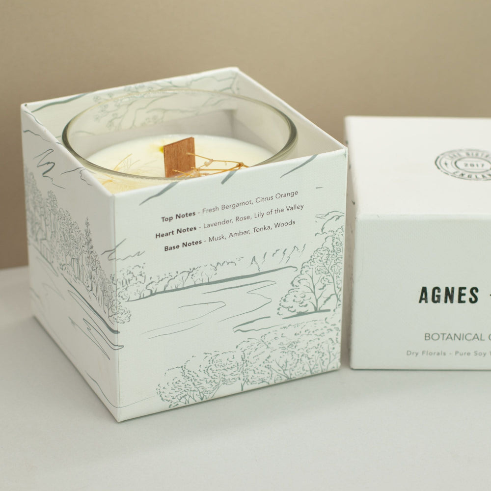 Windermere Agnes + Cat Botanical Soy Wax Candle