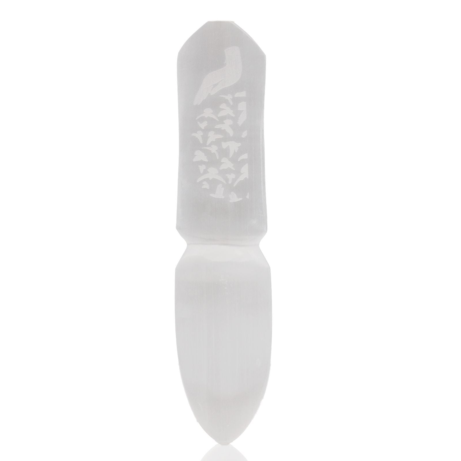 Releasing Bonds Selenite Ritual Knife