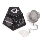 Rock Quartz Raw Crystal Gemstone Tea Strainer