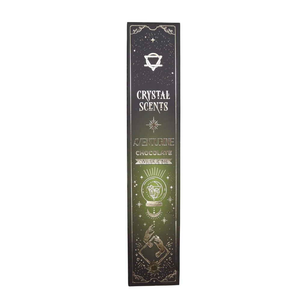 Crystal Scents Aventurine Chocolate Smudge Kit