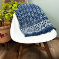 Seedha Arrows Handmade Indigo Throw
