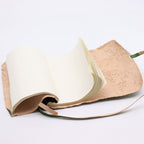 Green Rolled Leather Travel Notebook