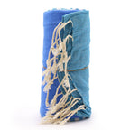 Sky Blue Cotton Pario Towel