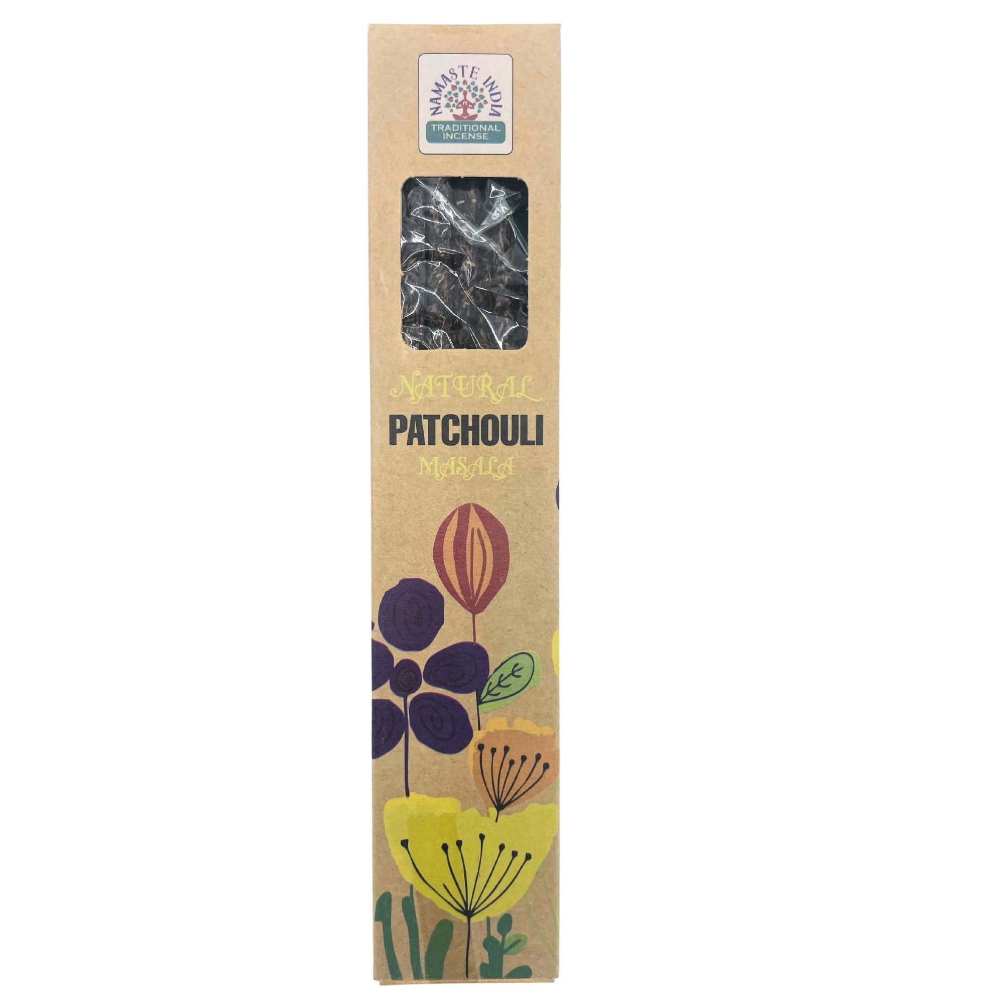 Patchouli Natural Botanical Masala Incense