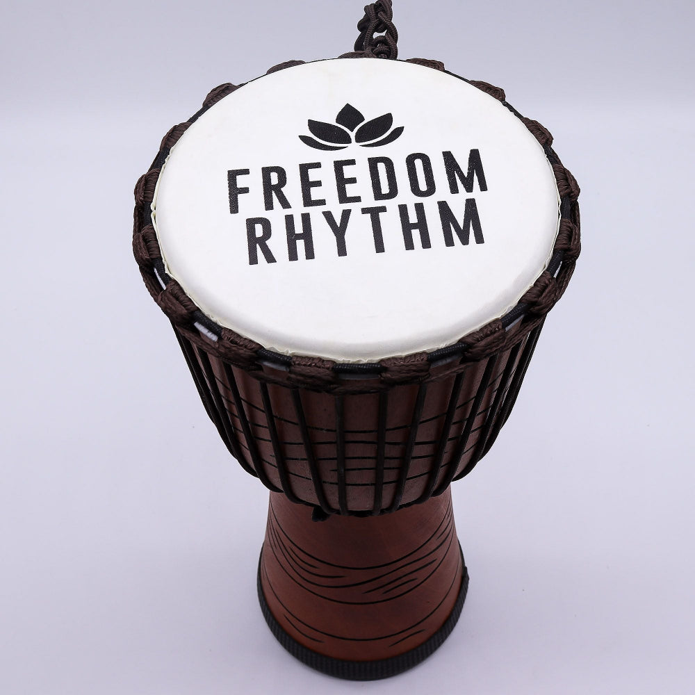 Freedom Rhythm (high)  Large Pro Djembe Drum