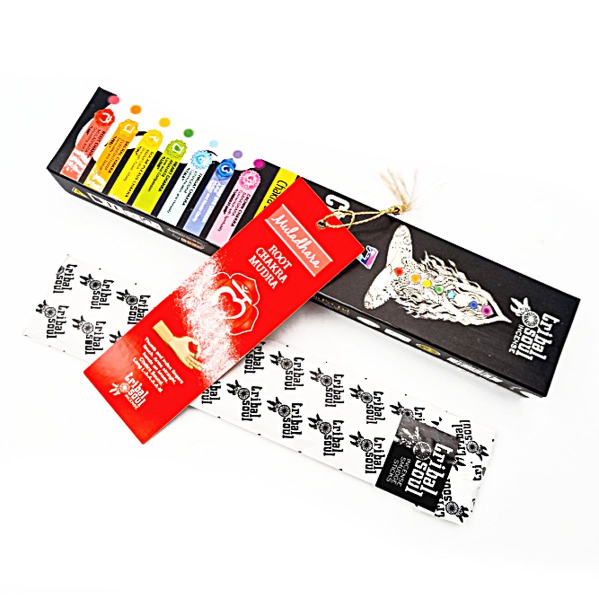 Tribal Soul Incense Sticks  7 Chakras with Message Card