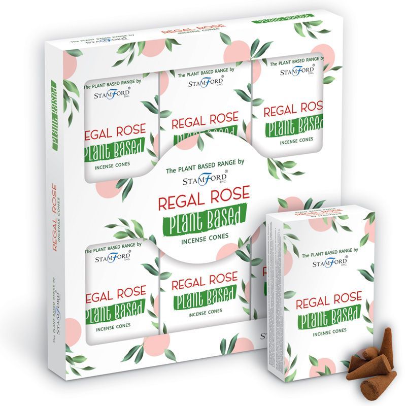 Regal Rose Plant Based Incense Cones