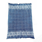 Seedha Arrows Handmade Indigo Throw