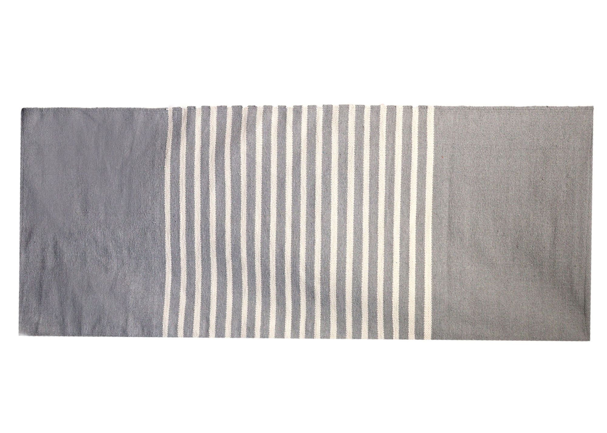 Grey Indian Cotton Rug
