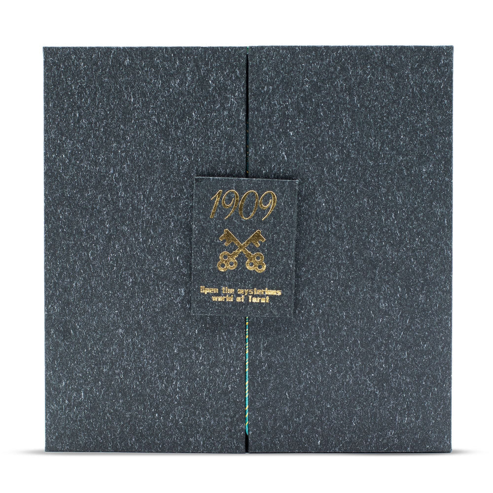 Gold & Turquoise Foil Tarot Card  Gift Set