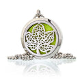 Leaf Aromatherapy Diffuser Necklace  30mm