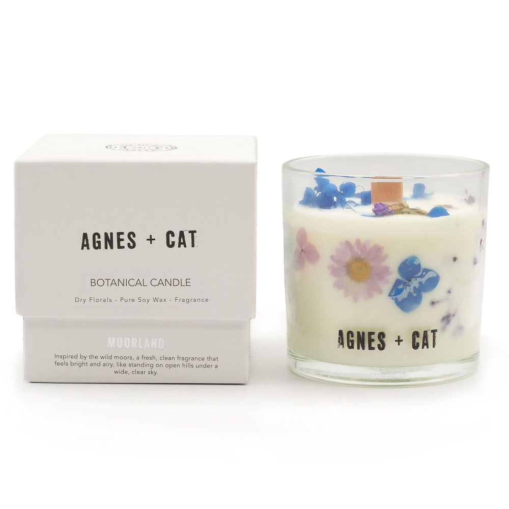 Moorland Agnes + Cat Botanical Soy Wax Candle