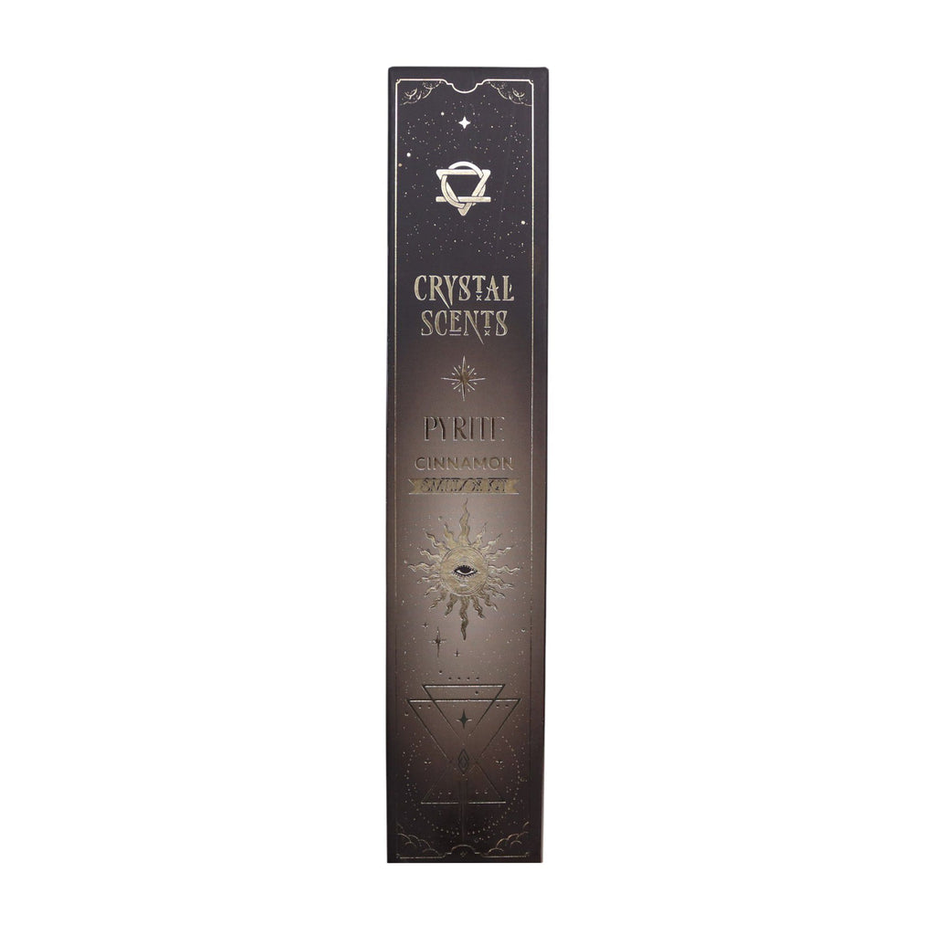 Crystal Scents Pyrite Cinnamon Smudge Kit