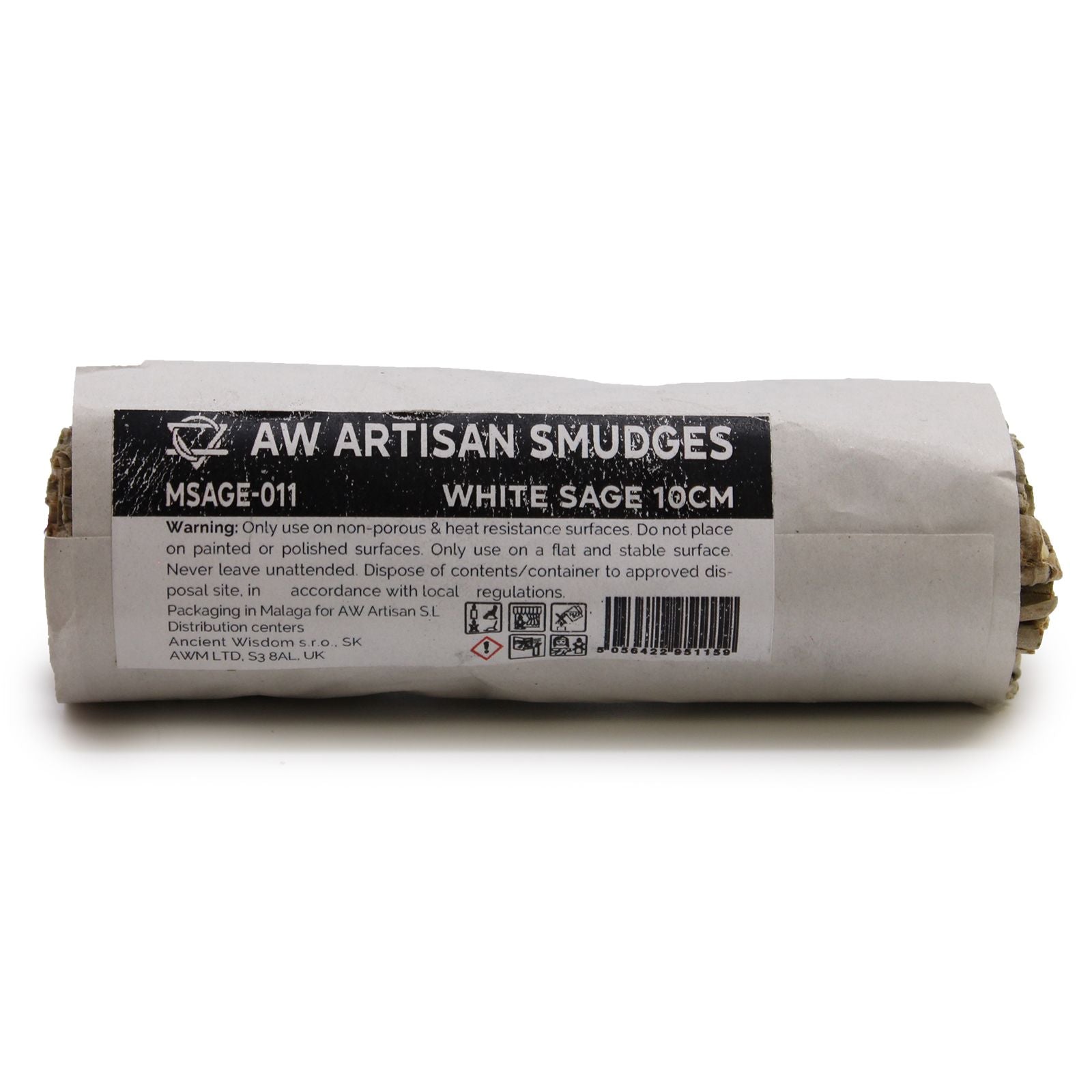 White Sage Smudge Stick 10cm