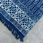Seedha Arrows Handmade Indigo Throw