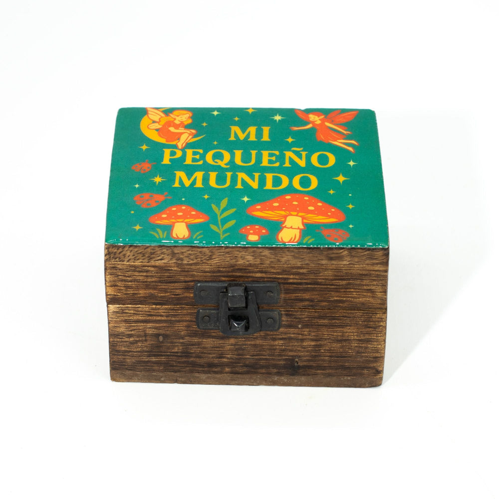 Mi Pequeno Mundo Enamelled Box Small
