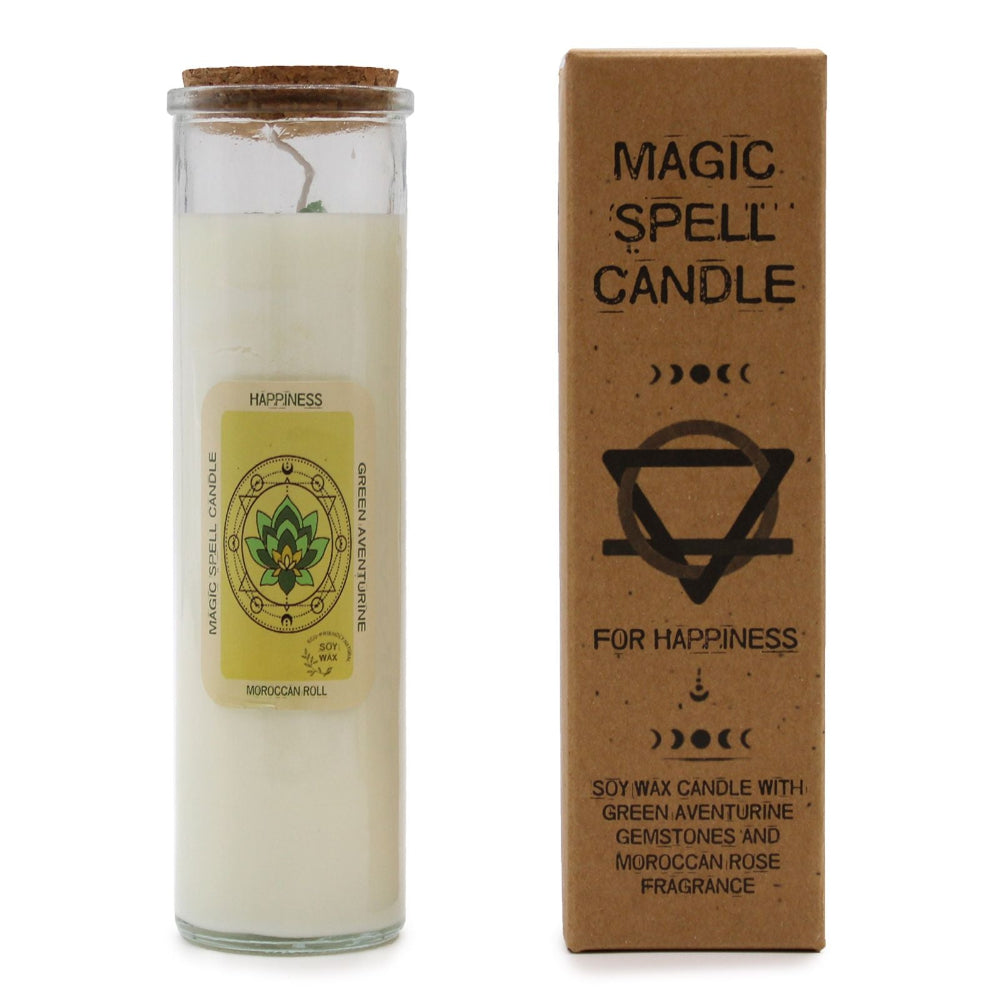 Happiness Magic Spell Candle