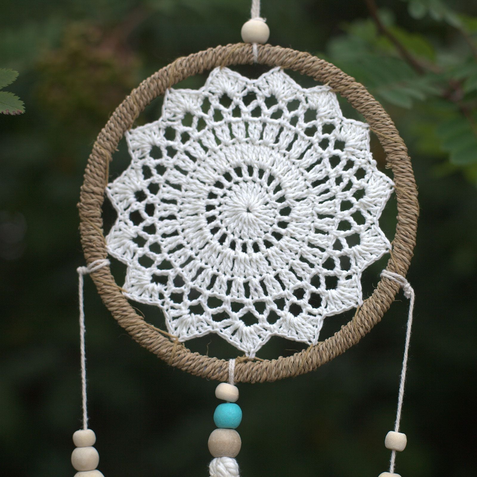 Natural Elemental Spirits Dream Catcher  Medium