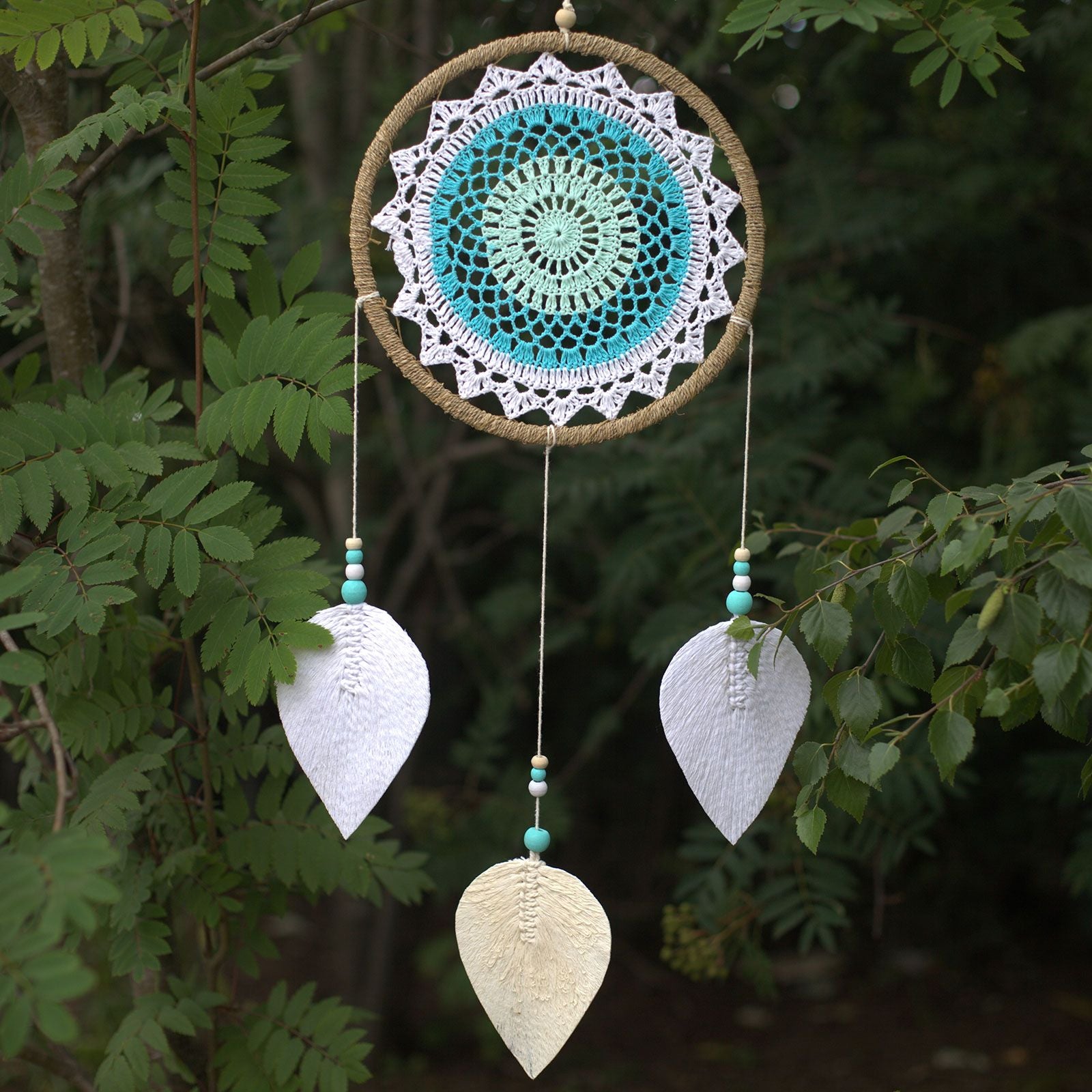 Elemental Spirits Turquoise Dream Catcher Large