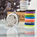 Leaf Aromatherapy Diffuser Necklace  30mm