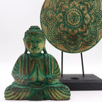Green Buddha Knot Feng Shui Set
