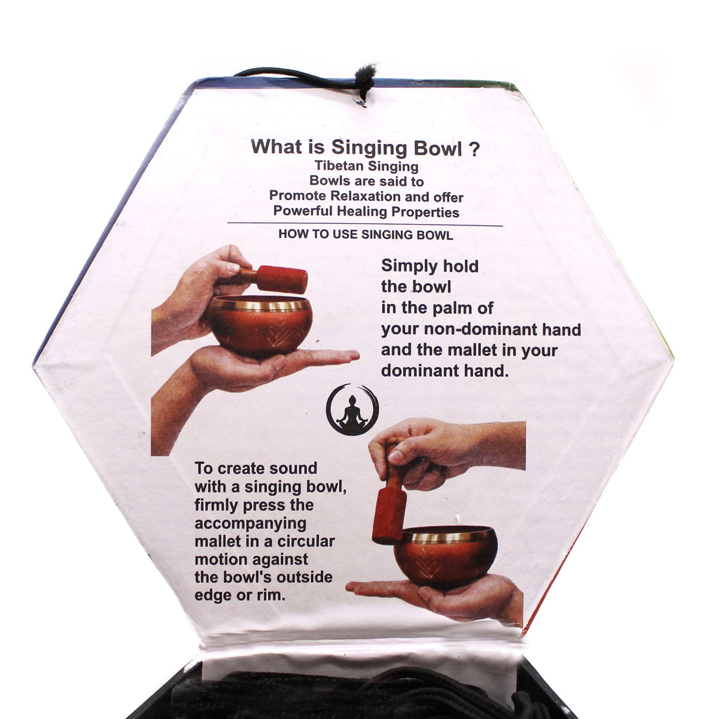 Yin & Yang White/Purple  Singing Bowl Set