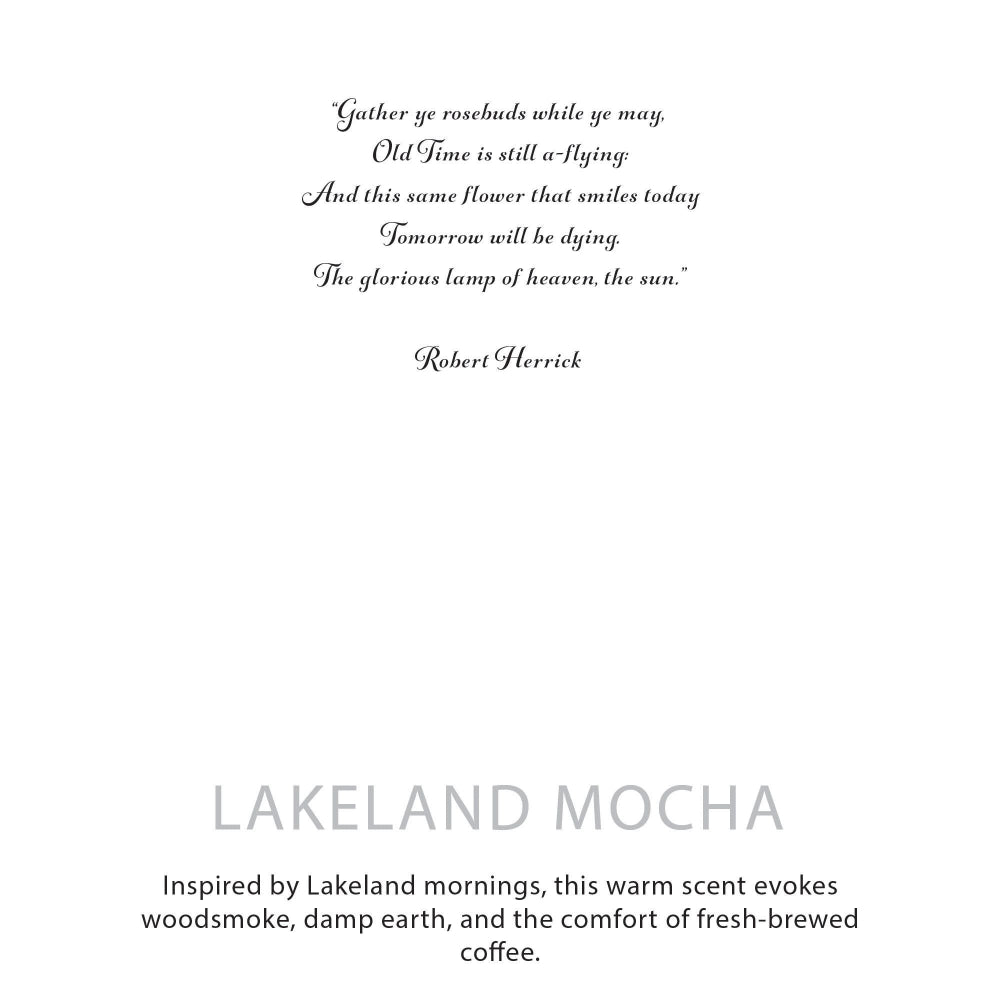 Lakeland Mocha Agnes + Cat Botanical Soy Wax Candle