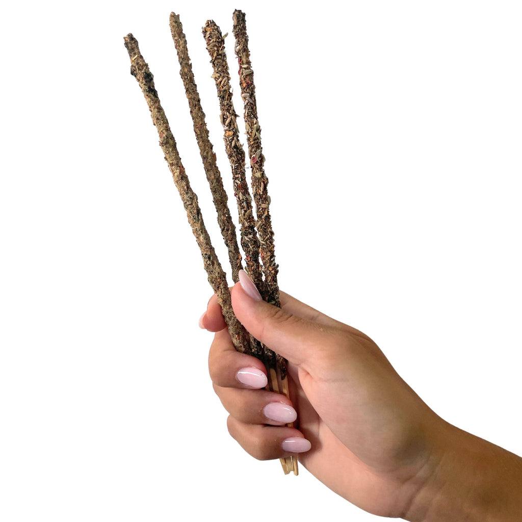 Namaste India Earth Inspired Palo Santo With Rose Smudge Incense