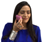 Lavender Konjac Heart Sponge