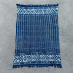 Seedha Arrows Handmade Indigo Throw