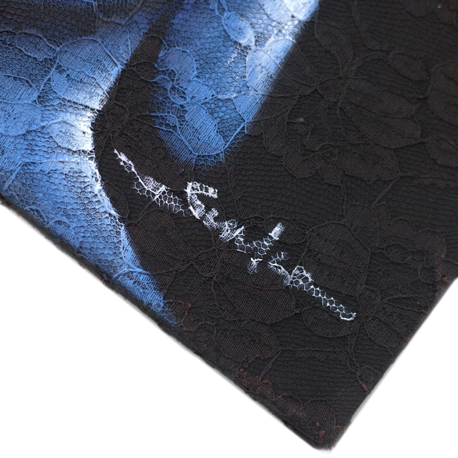 Three Heads Black Buddha Painting