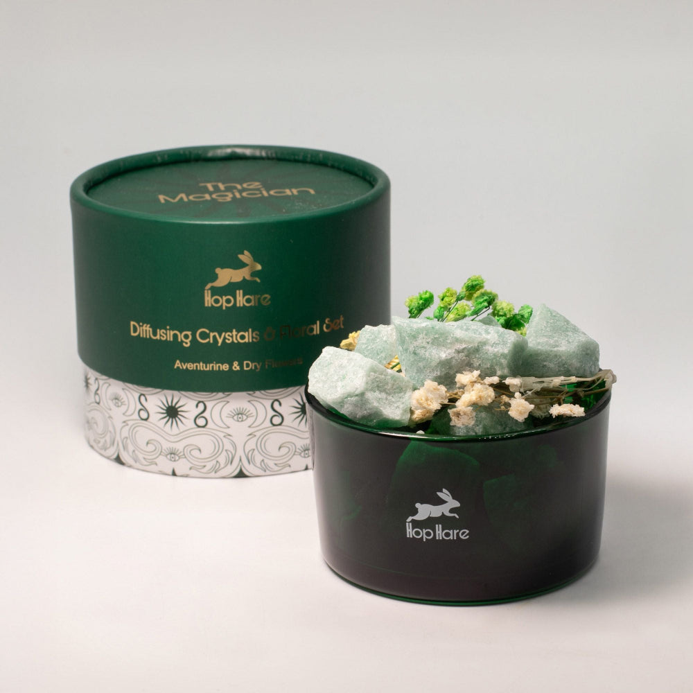 Hop Hare Diffusing Crystals & Floral Set - The Magician