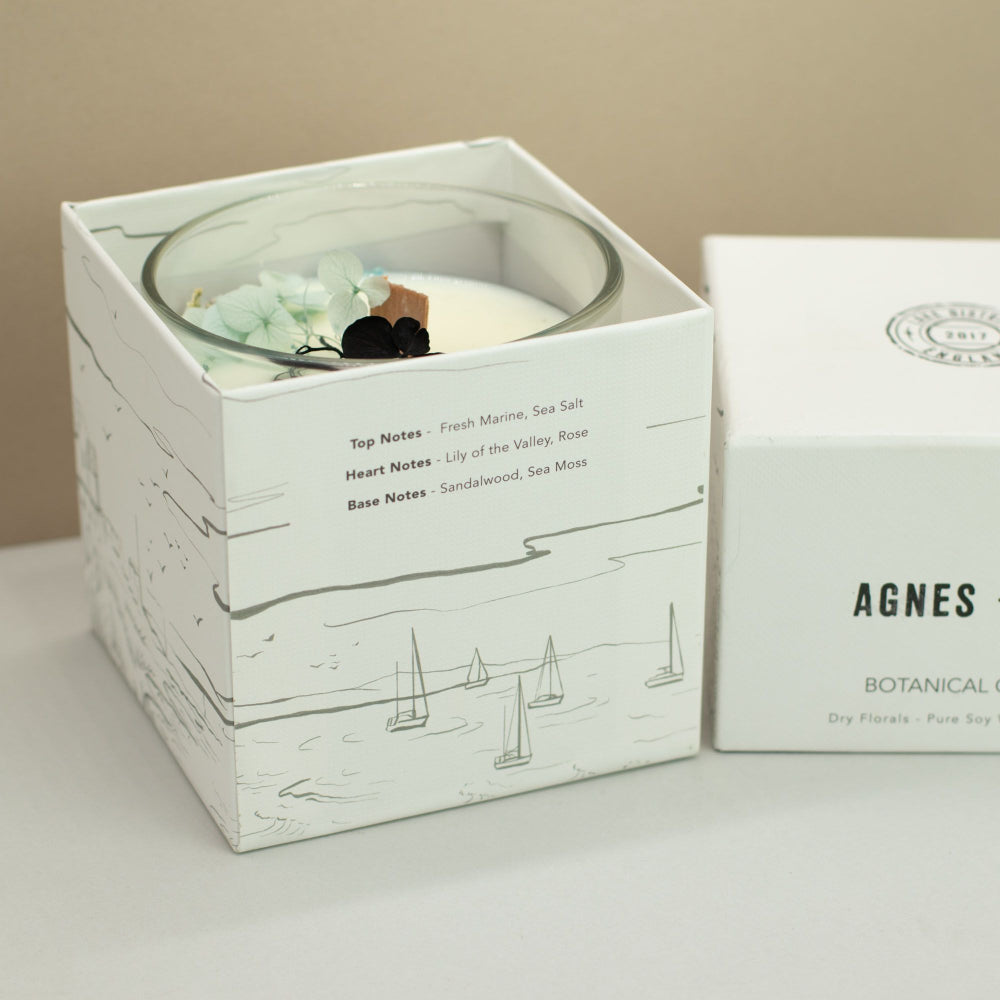 Seasalt & Moss Agnes + Cat Botanical Soy Wax Candle