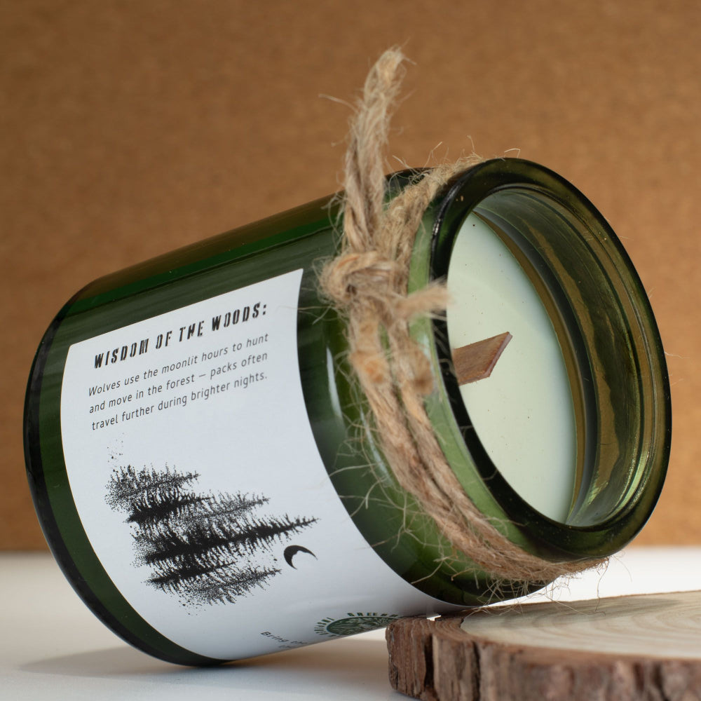 Greenman Wolf's Moon Soy Candle