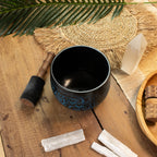The Mushroom Cauldron Singing Bowl — Blue
