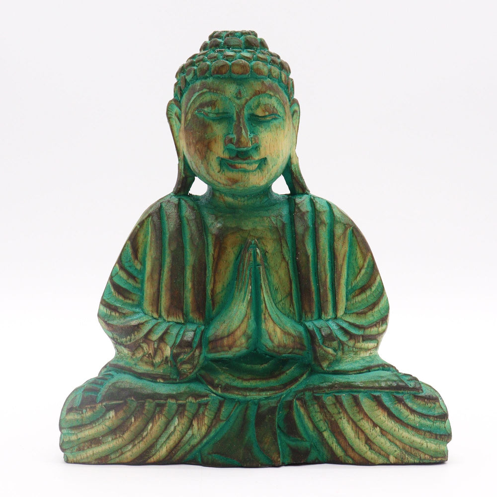 Green Buddha Knot Feng Shui Set