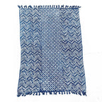 Namoona Waves Handmade Indigo Throw