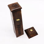 Mango Wood Tapered Incense Tower