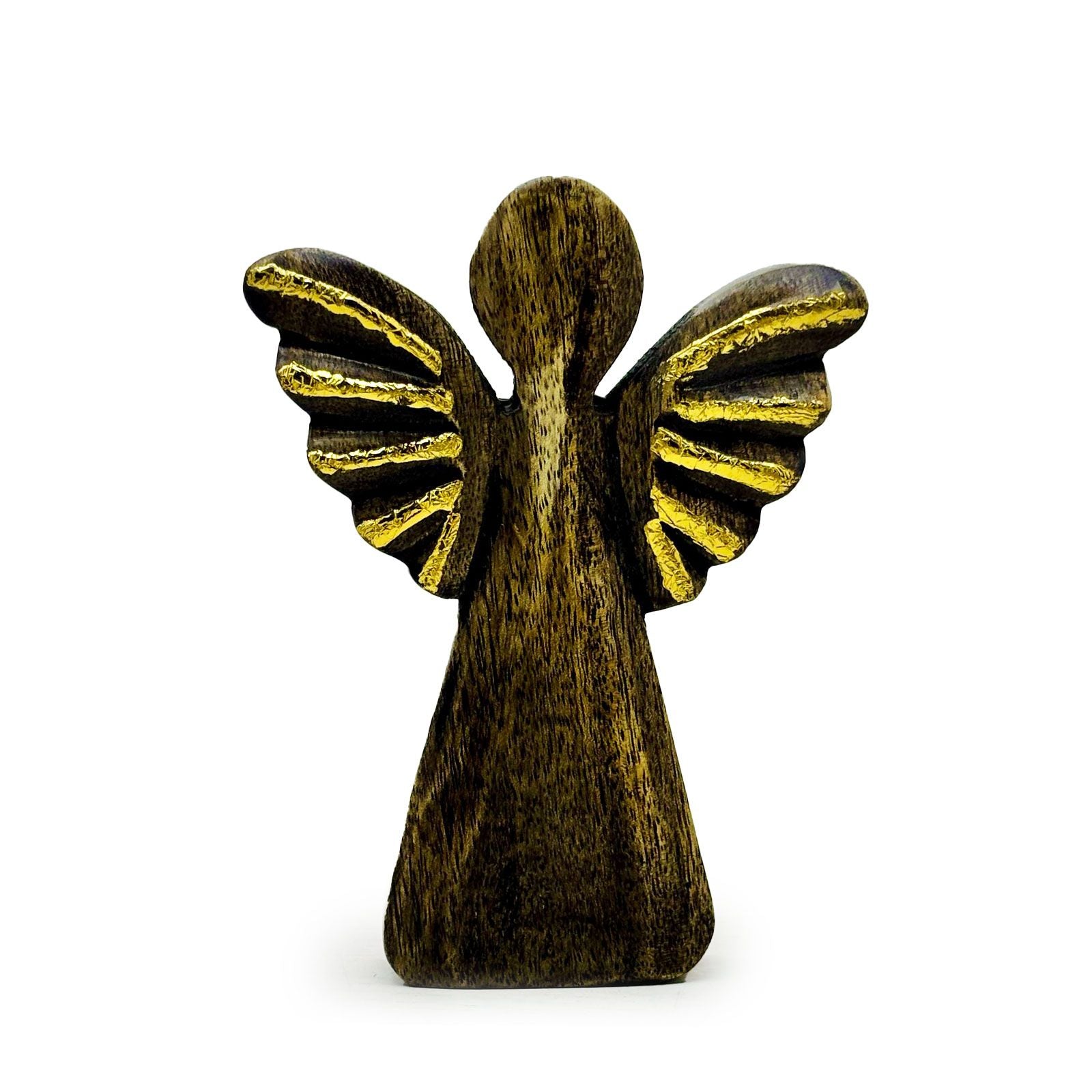 Gold Decor Large Mango Wood Angel