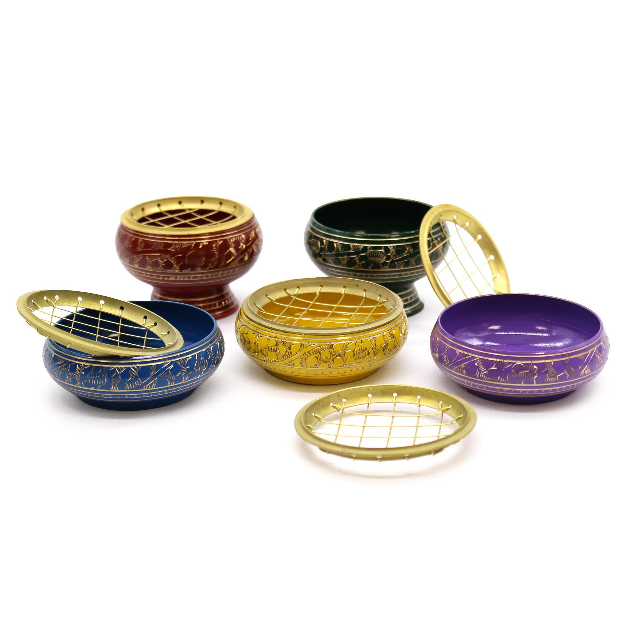 Root Chakra Charcoal Incense Jar