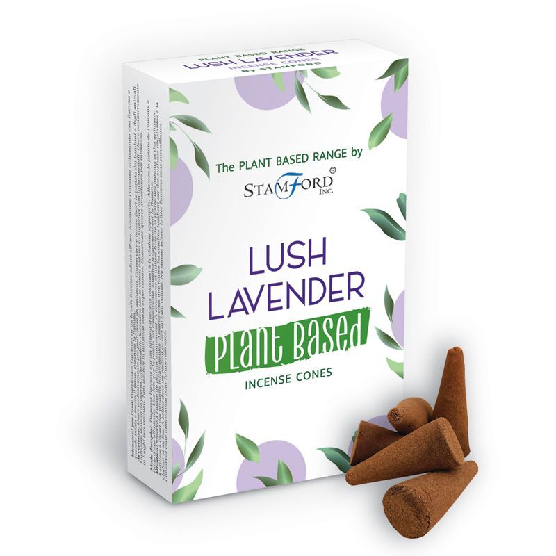 Lush Lavender Plant Based Incense Cones
