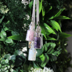 Amethyst Bottled Gemstones Necklace