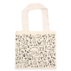 Forest Life Big Cotton Shopping Bag
