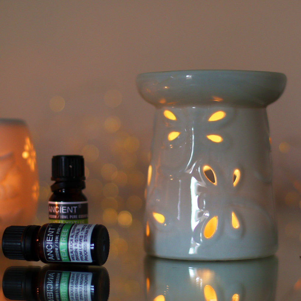 Dragonfly Classic White Oil Burner