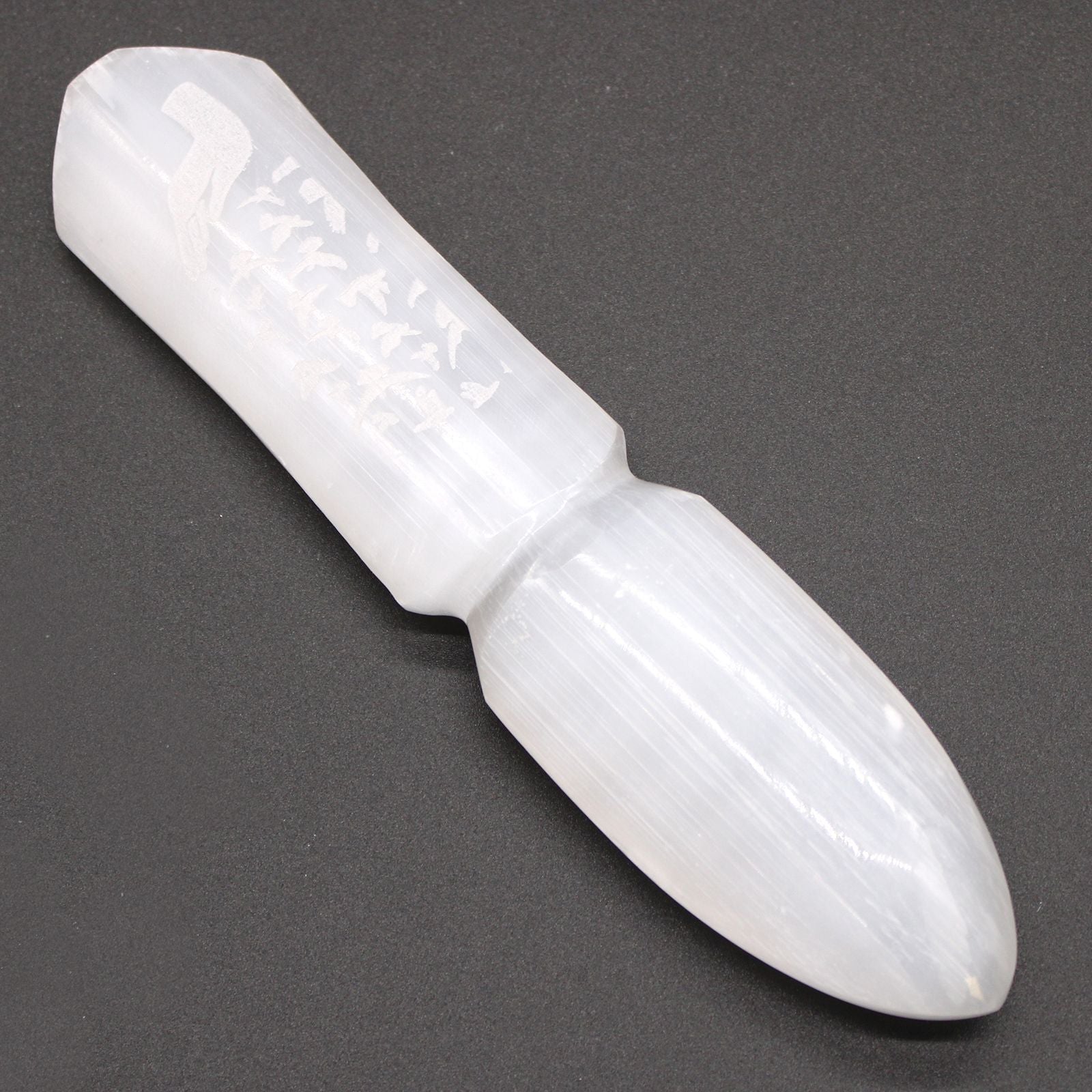 Releasing Bonds Selenite Ritual Knife