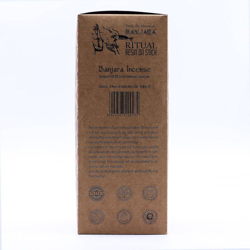 Banjara Ritual Resin on Stick Arruda